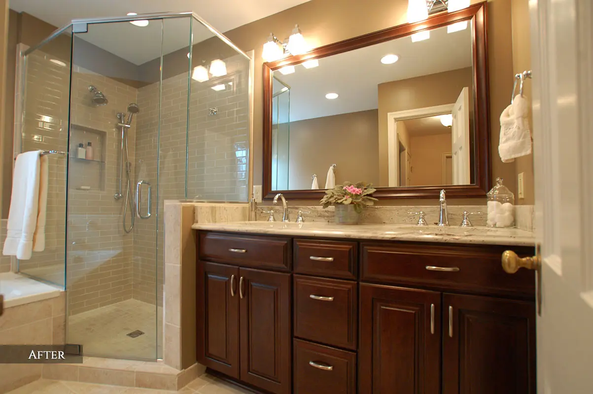Custom bathroom remodel